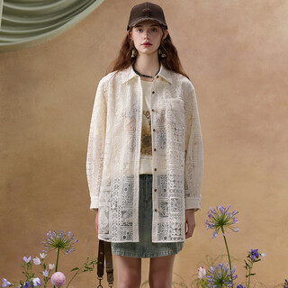 Wancaoyi (wancaoyi) 2026 spring new shirt c27122511 off-white xs