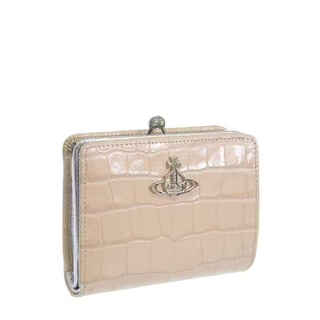 Vivienne westwood queen mother light luxury men's wallet beige one size