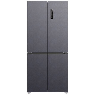 Meiling ai smart 505l refrigerator four-open cross door dual system dual cycle ultra-thin zero flat insertion active sterilization level one energy efficiency refrigerator bcd-505wspu9czx
