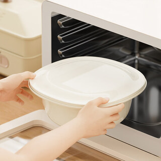 Rihe sheng tang microwave steamer steaming box hot steamed bun box multi-layer container steamed dumpling bowl multifunctional heating special container white 24*24*9.7cm