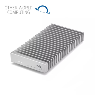 OWC Express 1M2 USB4雷雳M2 NVME SSD硬盘盒无风扇静音鳍片散热 OWC Express 1M2 USB4雷雳M2盒 官方标配