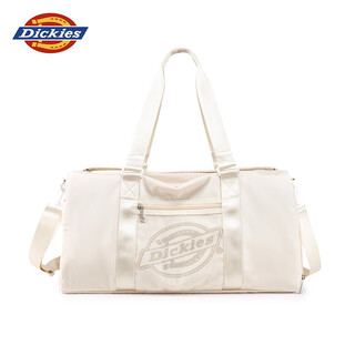 Dickies large-capacity short-distance travel bag, lightweight, durable, water-repellent, dry and wet separation sports fitness bag, apricot
