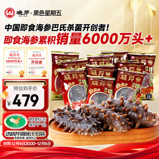 Xiaoqin dalian frozen ready-to-eat sea cucumber 500g 7-9 pieces liao sea cucumber seafood
