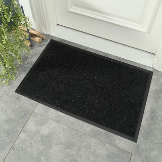 Fantasy floor mats, carpets, door mats, kitchen absorbent floor mats, dust removal mats, door mats, black 60x90cm