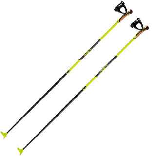Leki ski pole lightweight high rigidity energy conduction ergonomic grip carbon fiber 16 mm diameter picture color 160