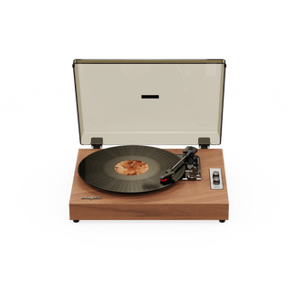 Whatplus from1900 vinyl record player retro bluetooth audio integrated record player birthday gift high-end gramophone audio living room film record player glue walnut