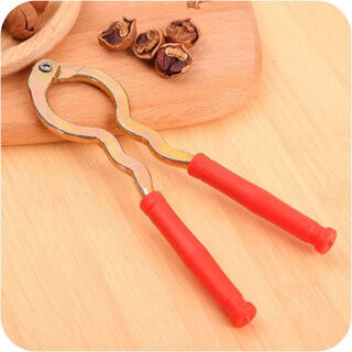 Fun tool multifunctional walnut peeling tool large and small pecan clip artifact broken shell shell nut pliers hazelnut household walnut clip 2 pack