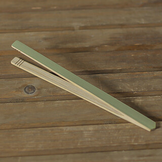 Yusenyi wai stove tea set accessories tea clips tea set tea ceremony household tea cup clips bamboo tweezers for washing cups of tea bamboo tea clips-green