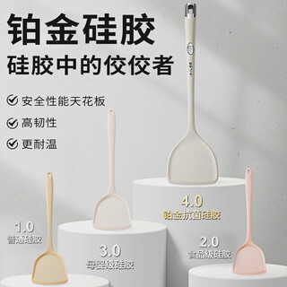 Yonghuan silicone soup spoon, high temperature resistant food grade spatula, large soup spoon for home use, shipped from yangjiang flagship store, brand guarantee, 10% compensation for fakes