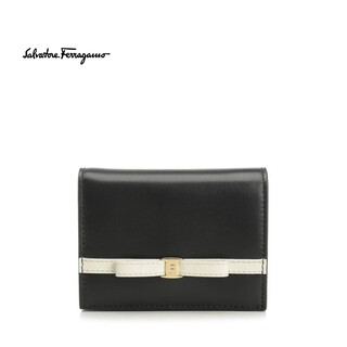 Ferragamo light luxury women's 51 wallet black one size