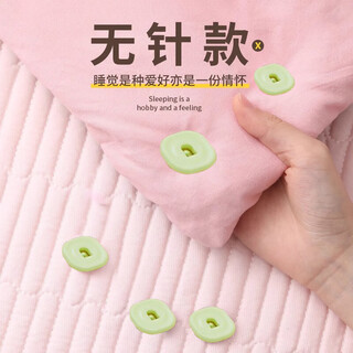 Home story (katei story) japanese quilt holder anti-run quilt cover needleless safety sheet quilt cover anti-slip quilt corner buckle fixing artifact invisible quilt holder honeydew green