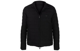 Armani (armani) logo patch high collar zipper long-sleeved down jacket men's black black one size 54