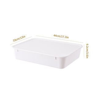 Yusenyi cross-border dough fermentation box bread toast food-grade crisper kitchen vegetable and fruit refrigerator storage box with lid one pack