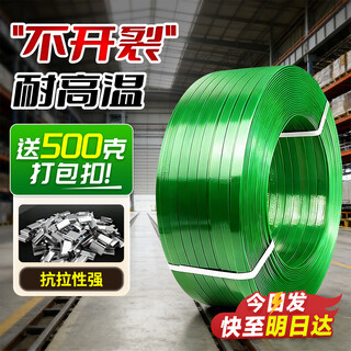 Andatong packing belt plastic steel pet buckle binding belt cable tie packing buckle 1608 manual carton moving cargo strapping strip about 1kg belt + 500g buckle