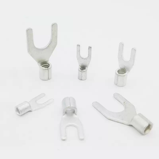 Ut cold-pressed fork-shaped u-shaped y-shaped bare terminal block wire nose thick mm brass only default