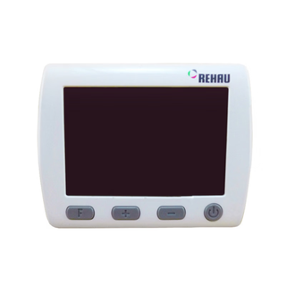 German ruihao floor heating thermostat lcd programmable water floor heating temperature controller temperature control panel