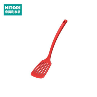 Nitori yideli home household spoon spatula oblique shovel egg beater oil brush oil scraper all-inclusive silicone oblique shovel red spatula
