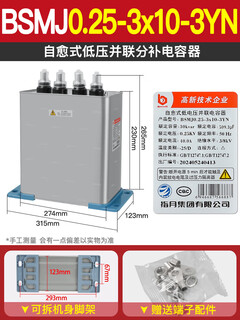 Gruppe bsmj0.25-20-3yn selbstheilender niederspannungs-parallel-unterkompensationskondensator 0.25-10-3yn bsmj0.25-3x10-3yn 30kva7