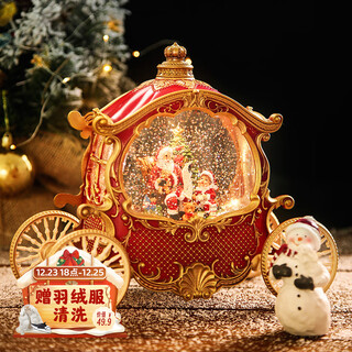 May's christmas gift carriage for the elderly, cultural and creative crystal ball, children's and girls' birthday gifts, decorative ornaments, year-end blessing bags