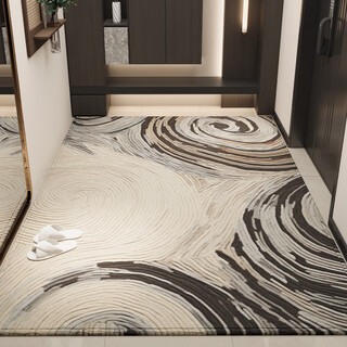 Beate lesch entrance door floor mats 2025 new door mats light luxury high-end sense stain-resistant entrance door entrance door mats jin'an entry 200cm*350cm new 8th generation belgian velvet/dirty-resistant and anti-slip