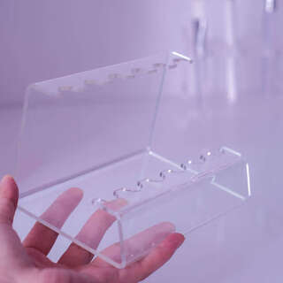 Yusenyi skin products drying and displaying eyebrow pen mask brush travel portable essence colorful skin management tool 6 holes