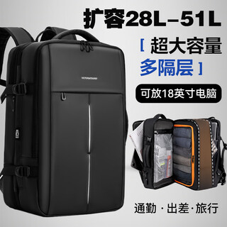Victoriatourist computer bag backpack men's business light luxury travel bag business trip large capacity e-sports lenovo asus 18-inch backpack