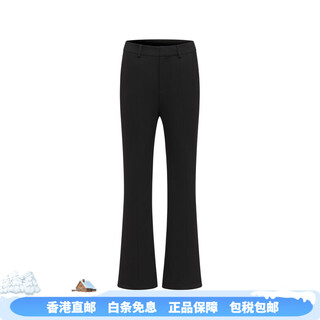 Bosideng 2025 new winter casual versatile warm micro-flared down pants for women b40147046zb black 8056 l 170_74a