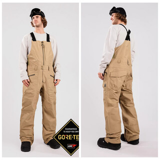 Burton ski pants overalls gtx frostner reserve breaker su yiming same style gore tex overalls khaki s