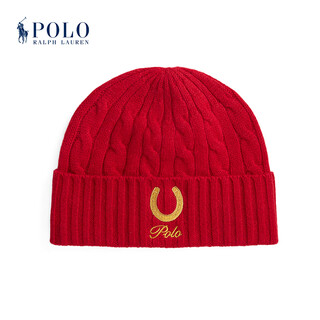 Polo ralph lauren ralph lauren unisex 25 autumn new year series wool beanie rl54201 600-red one