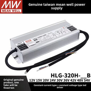 Taiwan mean well led driver switching power supply hlg-320h-12b/hlg-185h-12b constant current and constant voltage power supply hlg-320h-12b