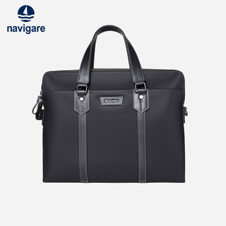 Navigare italian small sailing boat commuter men's handbag business trip computer briefcase large capacity new year gift
