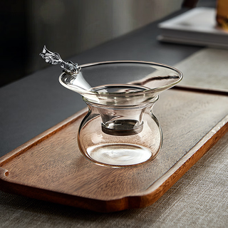 Mingguang tea leak pure titanium tea filter fine filter tea filter tea filter tea filter tea set accessories