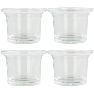 Yusen yima cylindrical colorful short fat small candle lighting black model event decoration ornaments home caron candlesticks 4 pieces