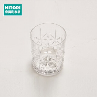 Nitori home furnishing kitchenware water utensils wine glass diamond pattern tumbler 315ml transparent 315ml