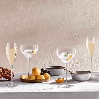 Türkiye imported fantasy non-lead crystal glass goblet 770ml set of 6 pieces