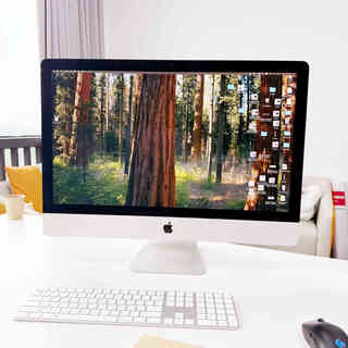 Apple ordinateur de bureau tout-en-un imac 27 pouces conception d'écran ultra-mince 5k bureau de jeu performance de la réception à domicile monstre 27 pouces + i7 10e génération huit cœurs + 32g + 122 sf/jd + livraison le jour suivant dans le jiangsu, le zhejiang et shanghai + installation gratuite de systèmes doubles