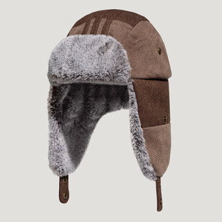 Adidas taobo warm and velvet sports ear protection pilot hat sports and leisure hat new model kg3854 kg3854 osfm