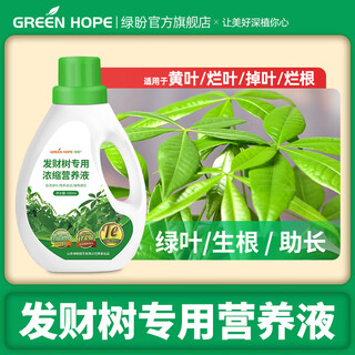 Lupan special nutrient solution fertilizer for money trees to prevent and control yellowing leaves, falling leaves and root rot, hydroponic indoor living room soil plants