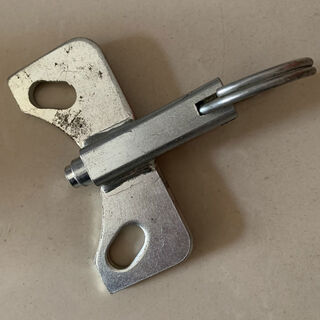 Yusenyi caster spring positioning pin pull pin pull pin station equipment stop pin vientiane caster positioning pin silver