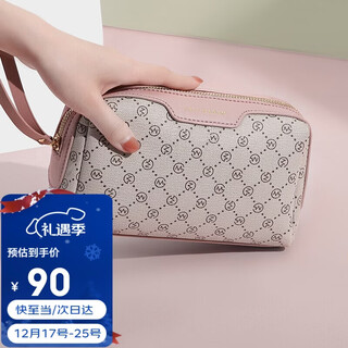 Golf (golf) clutch bag for women, large-capacity clutch bag, printed card bag, women's multi-functional mobile phone bag, christmas gift