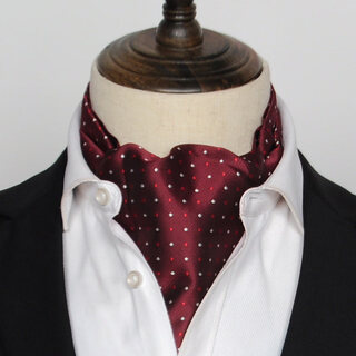 Complete trendy men's scarf, retro british long small square scarf, suit shirt, scarf, neck scarf, versatile silk scarf to keep warm w0106 wine red