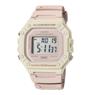 Casio watch retro small square electronic sports student watch w-218hc-4a2