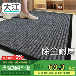 Dajiang entrance floor mats, foot mats, entrance doors 2025 new door mats, entrance carpets, entrance doors 80x120cm