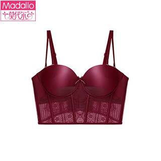 Modal zodiac year red underwear set for women with small breasts push up to make the bra larger without wire rings for the bride to hold the secondary breasts, wedding bra, ankola red - single/piece 70a 32b