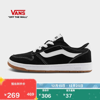 Vans vans official ryland ls black sports and casual women's shoes black 37