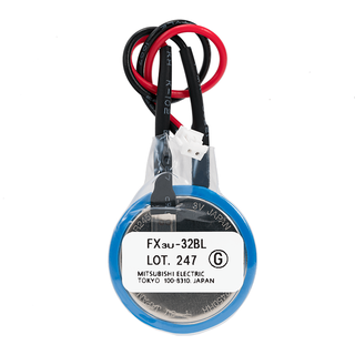Fx3u-32bl mitsubishi plc battery 3v new fx3u/5u/3g japan imported cr2450hr fx3u-32bl