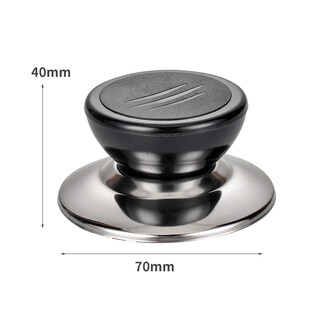 Universal glass pot lid handle accessories, suitable for pot handles, stainless steel anti-scalding wok, milk pot lid and top cap, super cost-effective 2 pack, 90% of people choose it, three horizontal styles (universal), german craftsmanship