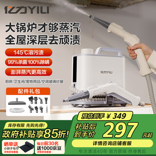 Yili 145 high temperature and high pressure household steam cleaning machine disinfection machine whole house range hood air conditioner carpet housekeeping cleaning artifact multi-function all-in-one machine 1003 national subsidy