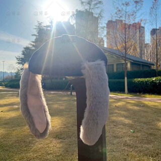 Blooming judy nick's cute ears cos octagonal hat, zootopia beret, sweet photo taking, bunny police officer style