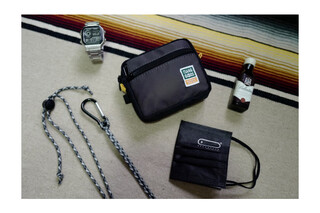 Other/others tsanggoods mini crossbody small hanging bag card holder id bag storage bag miscellaneous bag small handbag splicing multi-color dark gray and black